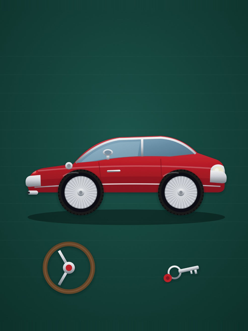 The Red Coupé